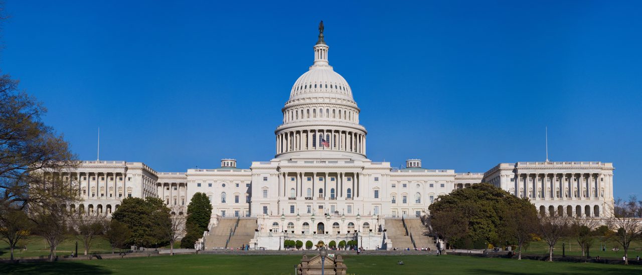 United States Capitol building in Washington DC
